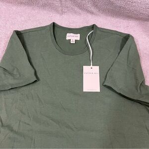 Dapper Boi The Essential T-Shirt Mens Large Gray Short Sleeve Crew Neck NWT